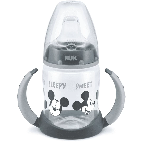 NUK Trinklernflasche First Choice Minnie Maus 150 Ml, Grau 3 NUK Trinklernflasche First Choice Minnie Maus 150 Ml, Grau
