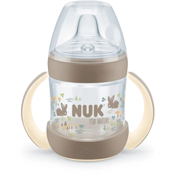 NUK Trinklernflasche NUK For Nature, 150ml, Braun 3 NUK Trinklernflasche NUK For Nature, 150ml, Braun