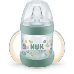 NUK Trinklernflasche NUK For Nature, 150ml, Grün