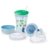 NUK Trinklernset All-in-1 Blau/grün -Villeroy & Boch Shop nuk trinklernset all in 1 blau gruen a331351