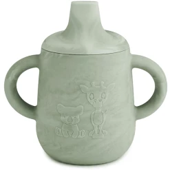 Nuuroo Schnabeltasse Aiko 140ml, Light Green Mix