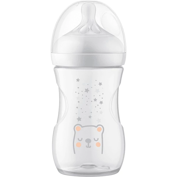 Philips Avent Babyflasche SCY673/82 Natural Response Mit AirFree Ventil 260ml Neutral Bär 3 Philips Avent Babyflasche SCY673/82 Natural Response Mit AirFree Ventil 260ml Neutral Bär