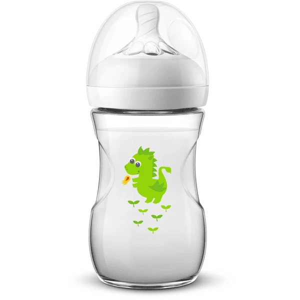 Philips Avent Natural Flasche SCF070/24, 260ml, 1 Stück, Drache 3 Philips Avent Natural Flasche SCF070/24, 260ml, 1 Stück, Drache