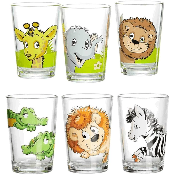 Ritzenhoff & Breker GmbH & Co. KG Kindergläser Dschungeltiere & Happy Zoo 205 Ml 6er Set Bunt 3 Ritzenhoff & Breker GmbH & Co. KG Kindergläser Dschungeltiere & Happy Zoo 205 Ml 6er Set Bunt
