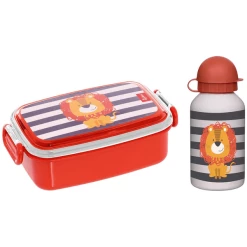 Sigikid Brotdose + Trinkflasche 2er Set Bunt