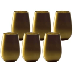 Stölze Lausitz Becher Elements 465 Ml 6er Set Gold