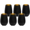Stölze Lausitz Becher Elements 465 Ml 6er Set Schwarz-gold -Villeroy & Boch Shop stoelze lausitz becher elements 465 ml 6er set schwarz gold a361919