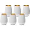 Stölze Lausitz Becher Elements 465 Ml 6er Set Weiß-gold 1 Stölze Lausitz Becher Elements 465 Ml 6er Set Weiß-gold -Villeroy & Boch Shop stoelze lausitz becher elements 465 ml 6er set weiss gold a361916
