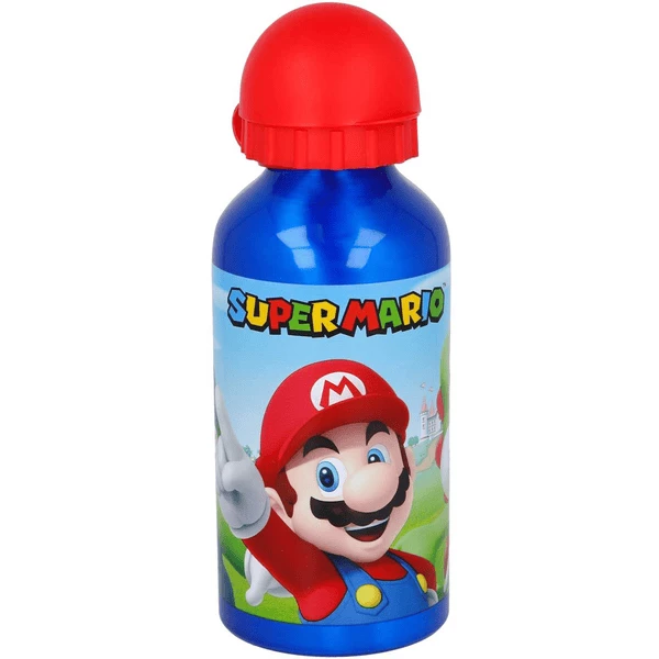 Stor Aluminium Kindertrinkflasche Super Mario 400 Ml Bunt 3 Stor Aluminium Kindertrinkflasche Super Mario 400 Ml Bunt