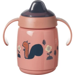 Tommee Tippee Lernstrohhalmbecher 300ml Ab 6+ Monaten In Rot