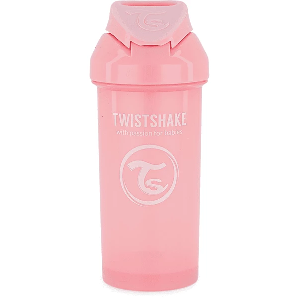 TWISTSHAKE Strohhalmflasche Straw Cup 360 Ml 12+ Monate Pastel Pink 3 TWISTSHAKE Strohhalmflasche Straw Cup 360 Ml 12+ Monate Pastel Pink
