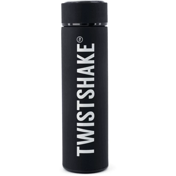 TWISTSHAKE Thermoflasche "Hot Or Cold" 420 Ml Schwarz 3 TWISTSHAKE Thermoflasche "Hot Or Cold" 420 Ml Schwarz