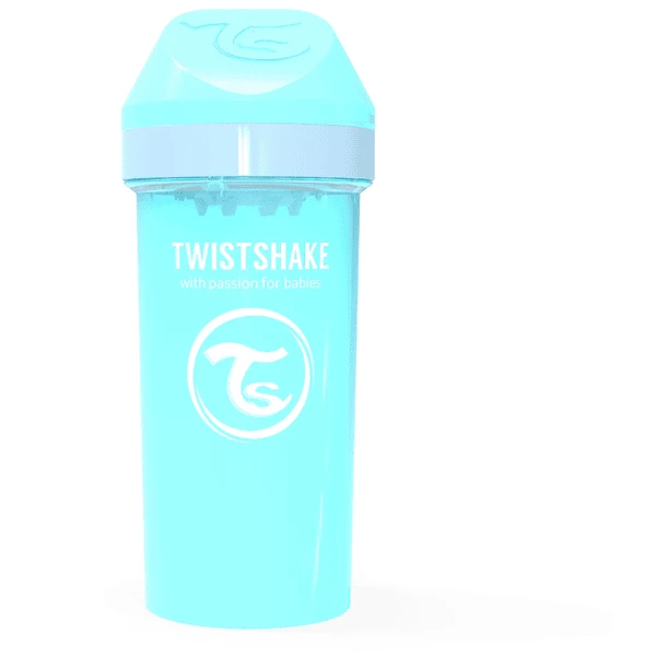 TWISTSHAKE Trinkbecher Kid Cup 360ml Pastell Blau 3 TWISTSHAKE Trinkbecher Kid Cup 360ml Pastell Blau