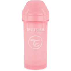 TWISTSHAKE Trinkbecher Kid Cup 360ml Pastell Rosa