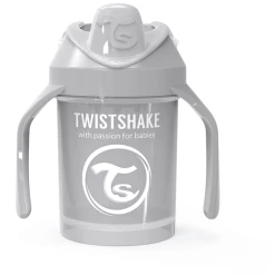 TWISTSHAKE Trinkbecher Mini Cup 230 Ml 4+ Monate Pastel Grau